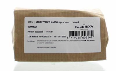 Jacob Hooy Kerriepoeder massala