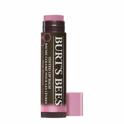 Burt's Bees Getinte lippenbalsem Pink blossom