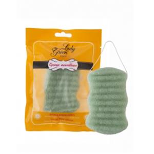 Lady Green Konjac gelaatspons aloe vera