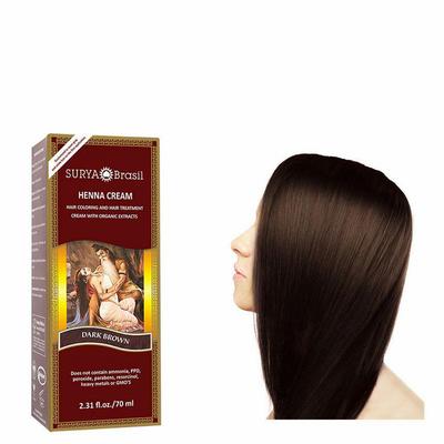 Surya Brasil Henna haarverf creme donker bruin