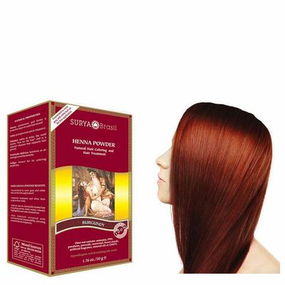 Surya Brasil Henna haarverf poeder burgundy