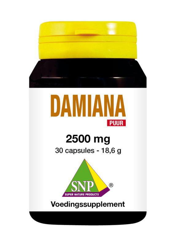 Damiana extract 2500mg puur