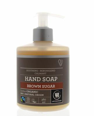Urtekram Handzeep vloeibaar bruine suiker 380ml