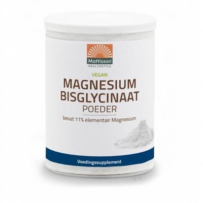 Mattisson Magnesium Bisglycinaat poeder 11%