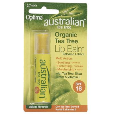 AUSTRALIAN Tea tree lip balsem