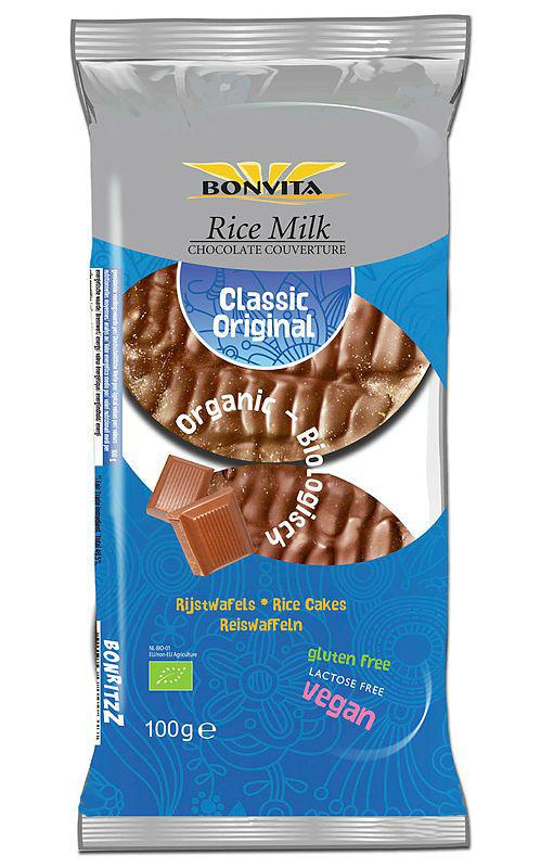 Rijstwafel choco melk bio