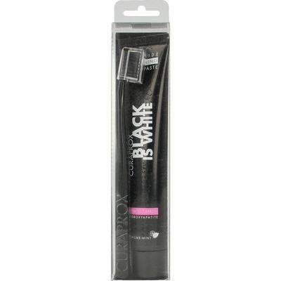 Curaprox Black is white tandpasta whiten + tandenb ultr sft