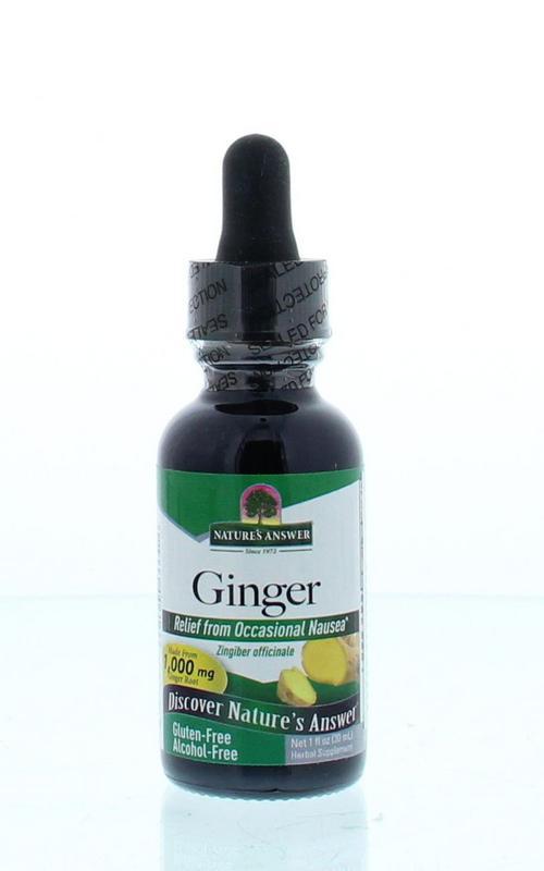 Gember extract alcoholvrij