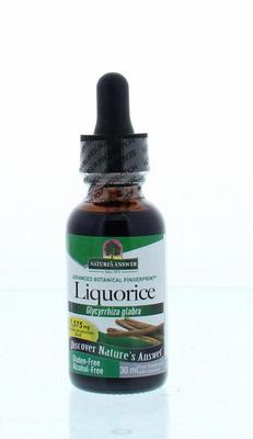 Natures Answer Zoethout extract alcoholvrij