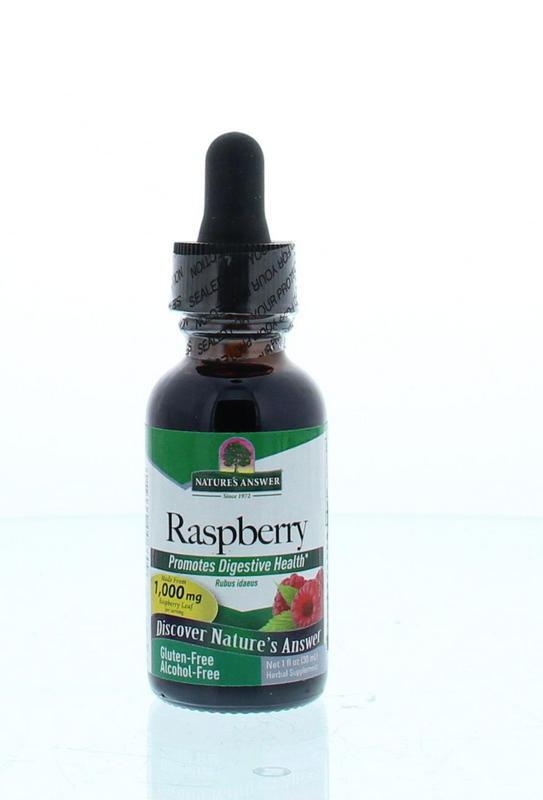 Frambozenblad extract alcoholvrij