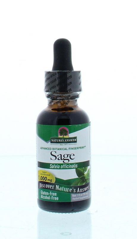 Salie/salvia extract alcoholvrij