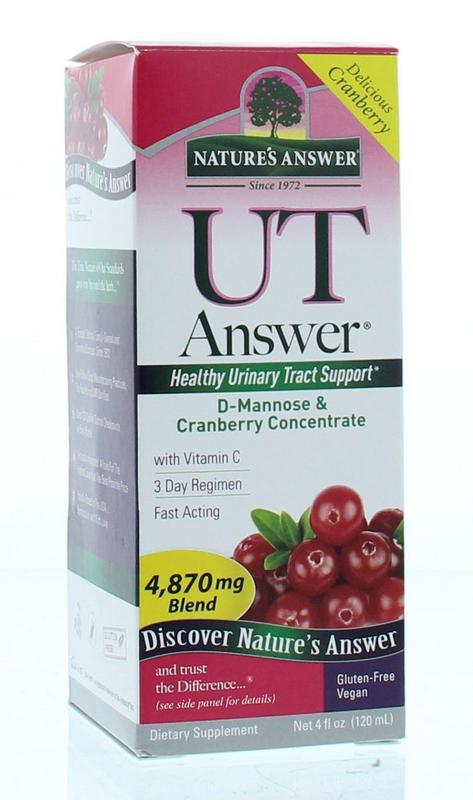 Ut answer D-Mannose & cranberry 3 dagen kuur