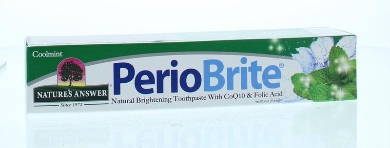 PerioBrite natuurlijke tandpasta 22 kruiden en Q10