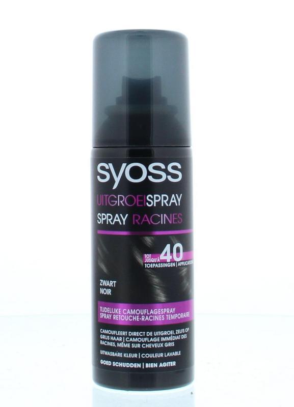 Uitgroeispray zwart