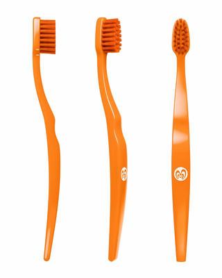 BIO BRUSH Kindertandenborstel oranje