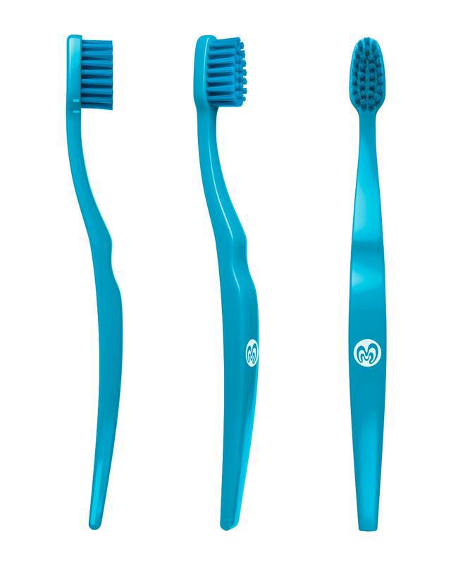 Kindertandenborstel blauw