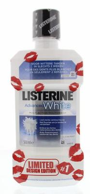 Listerine mondwater adv white# 500ml