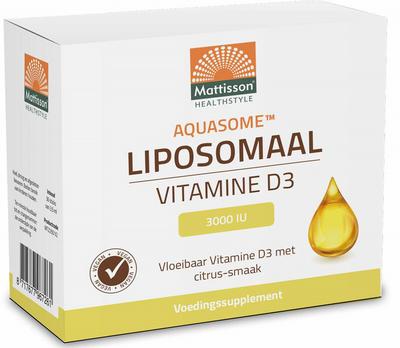 Mattisson Aquasome liposomaal vitamine D3 3000IU