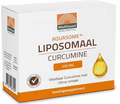 Mattisson Aquasome curcumine 250 mg liposomaal