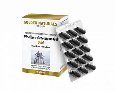 Golden Naturals Vloeibare groenlipmossel gold