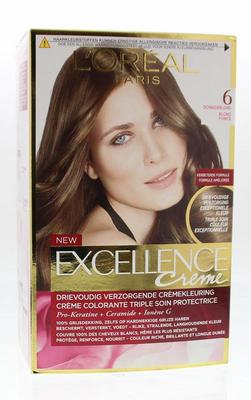 L'Oreal Paris excellence 6 donkerblond # 1set