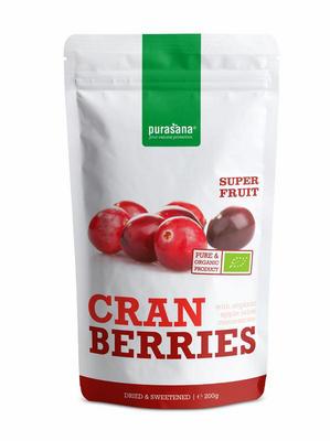 Purasana Veenbessen/cranberries vegan bio