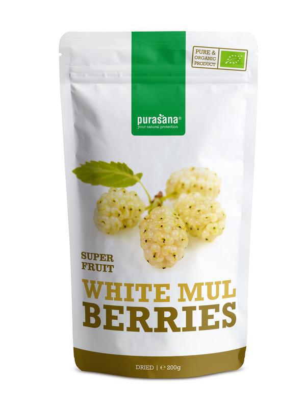 Witte moerbeien vegan bio