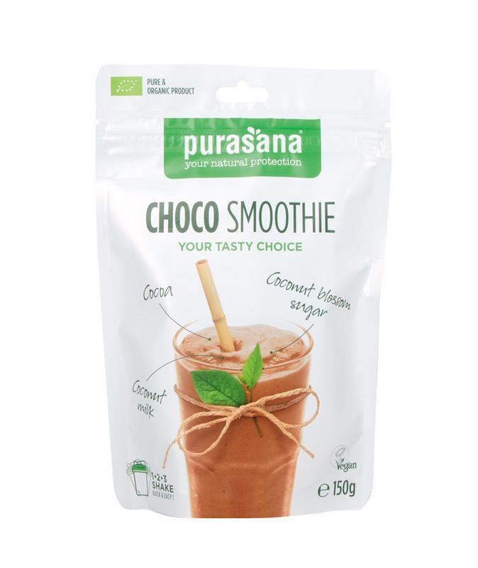 Choco smoothie shake vegan bio
