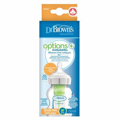 Dr. Brown's Options+ brede halsfles 150ml