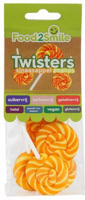 Food2Smile Twister sinaasappel/ananas suikervrij