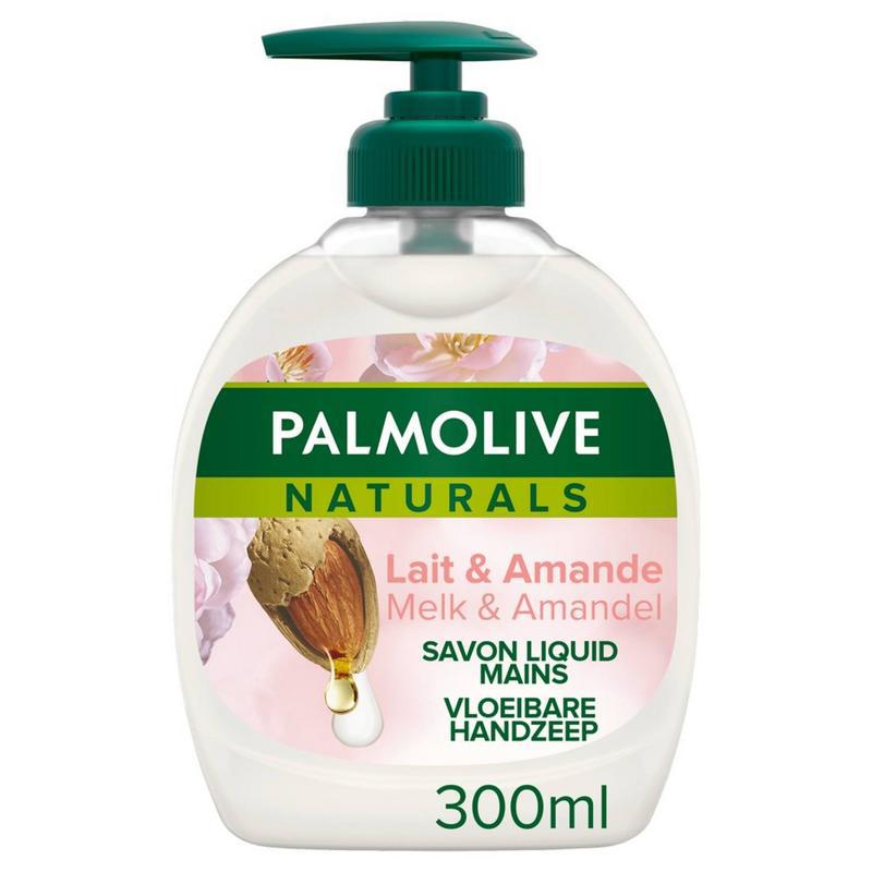 Naturals handzeep amandel pomp