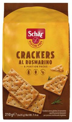 DR. SCHAR Crackers rozemarijn glutenvrij