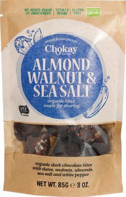 CHOKAY Walnoot amandel zeezout bio