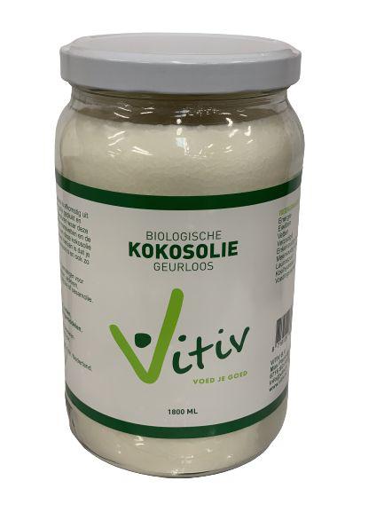 Kokosolie geurloos bio
