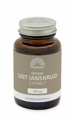 Mattisson Organic sint janskruid extract 300mg bio