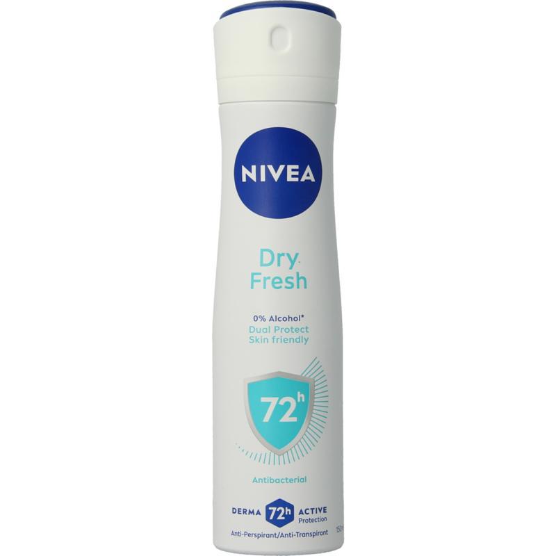 Deodorant spray fresh anti transpirant