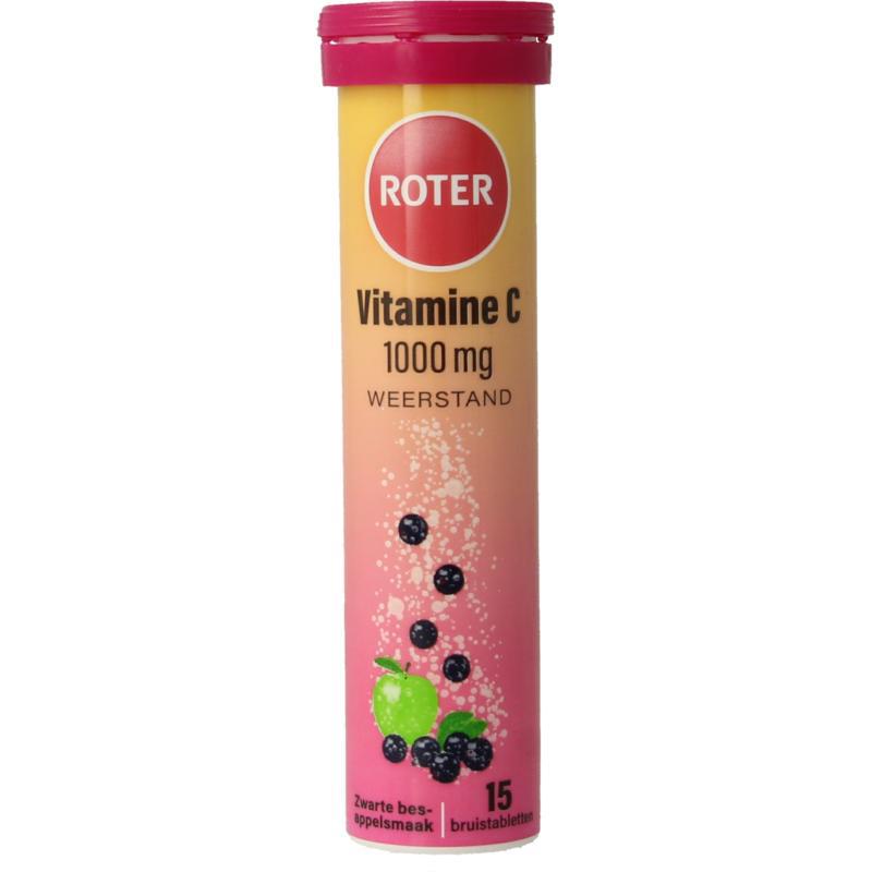 Bruistablet vitamine C appel zwarte bes