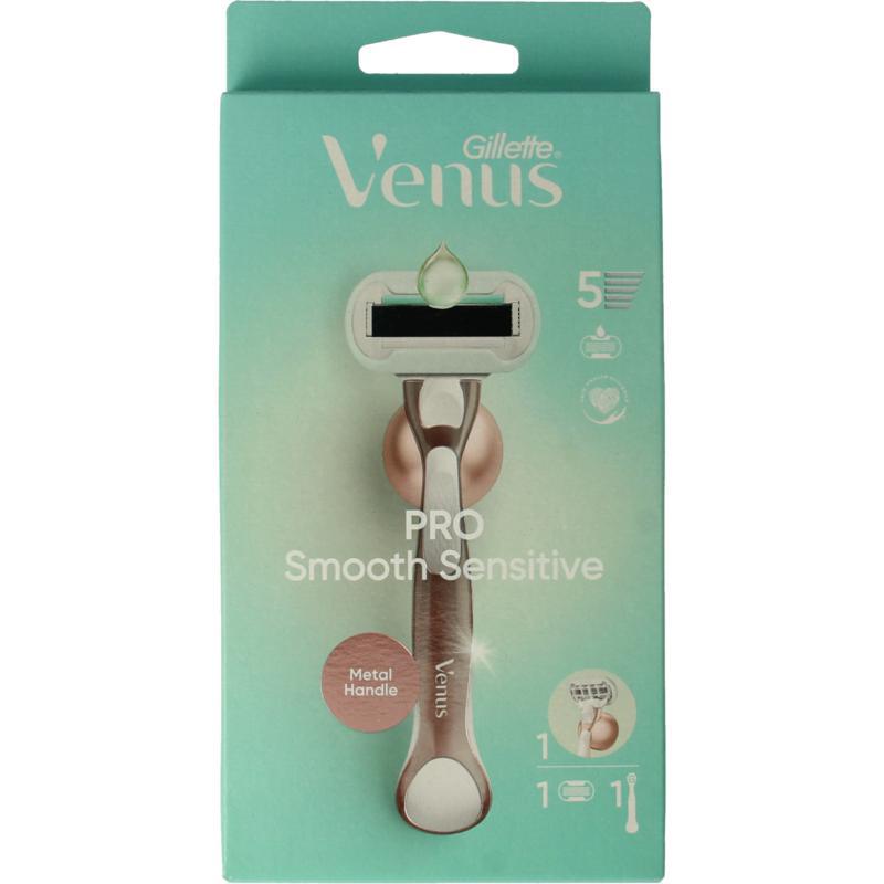 Venus deluxe smooth sensitive rosegold razor