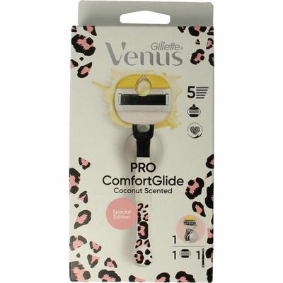 Gillette Comfortglide coconut modular leopard razor