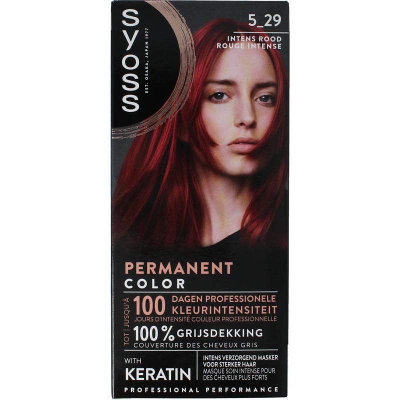 Permanent color 5-29 intens rood