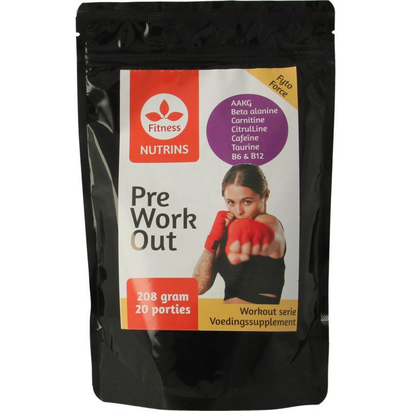 pre workout 208g