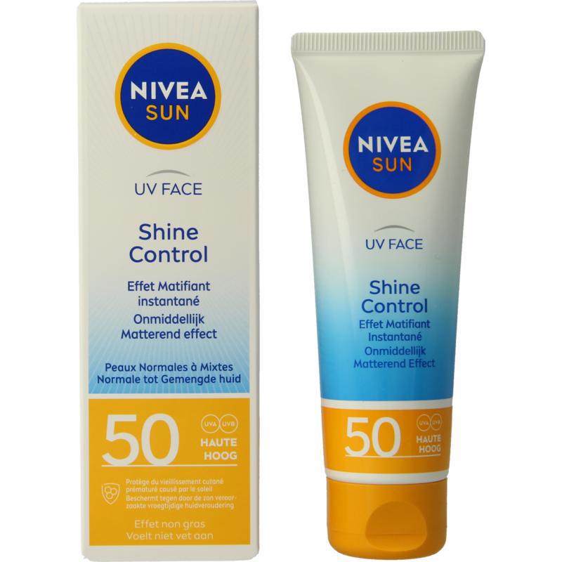 Sun uv face shine control SPF50