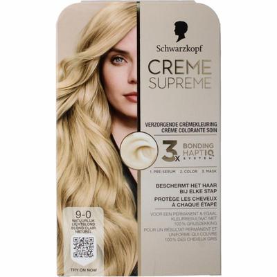Schwarzkopf Creme supreme 9-0 licht blond