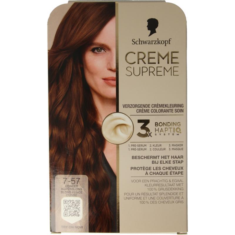 Creme supreme 7-57 donker blond