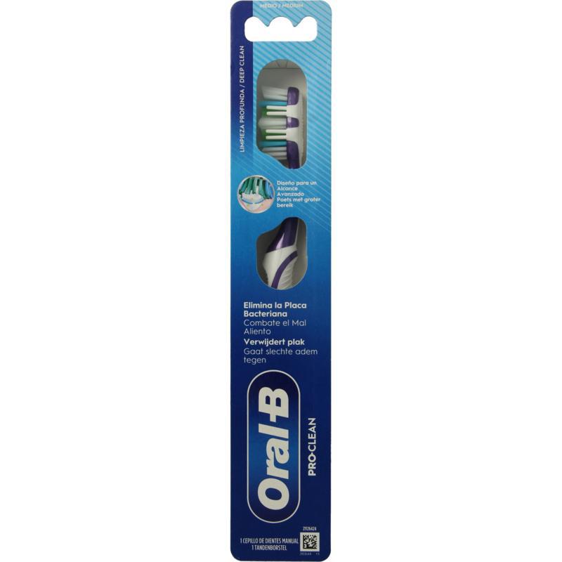 Hand tandenborstel Pro 1 clean black