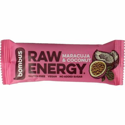 Bombus Raw energy bar maracuja & coconut