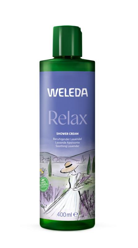 Relax douchecreme lavendel bio
