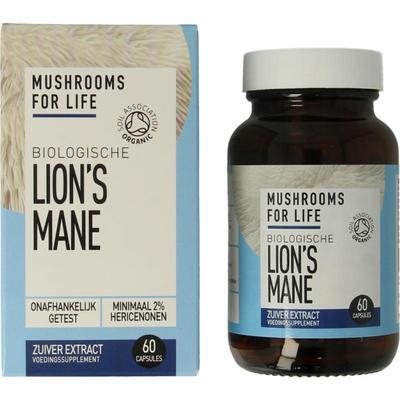 Mushrooms for Life Lion's mane bio