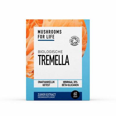 Mushrooms for Life Tremella paddenstoelen poeder bio
