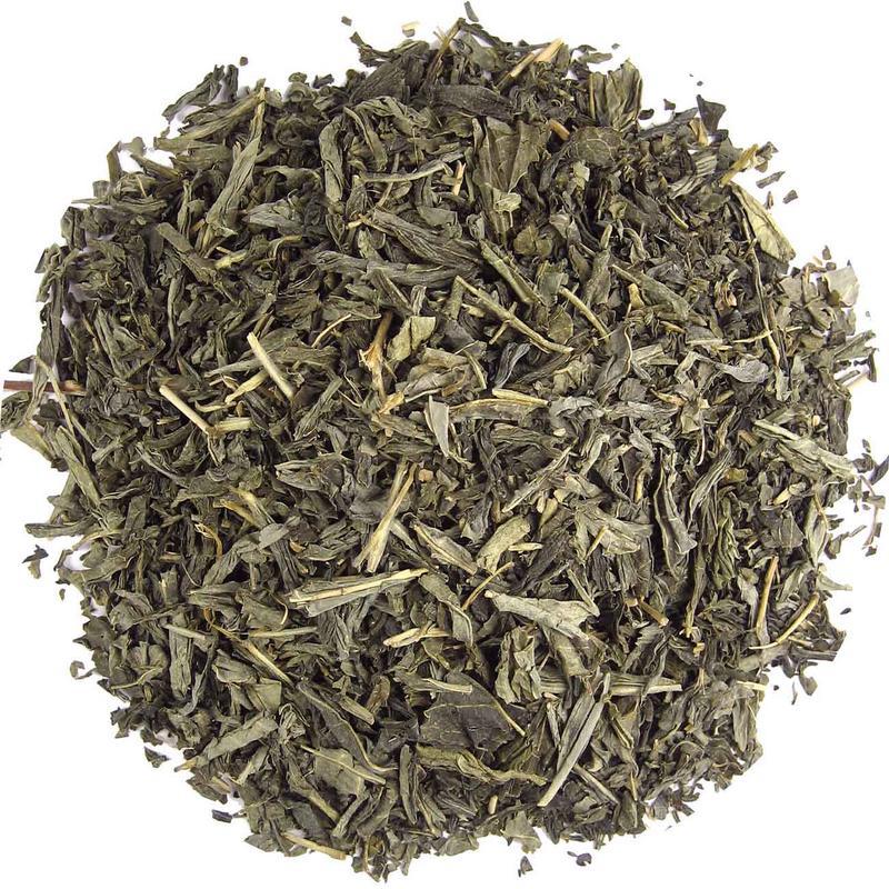 Groene thee sencha caffeinevrij